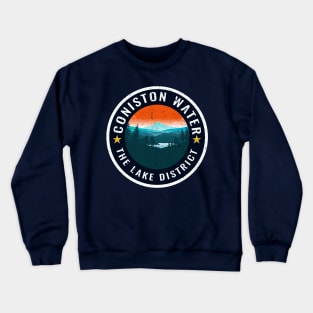 Coniston Water - The Lake District, Cumbria Crewneck Sweatshirt